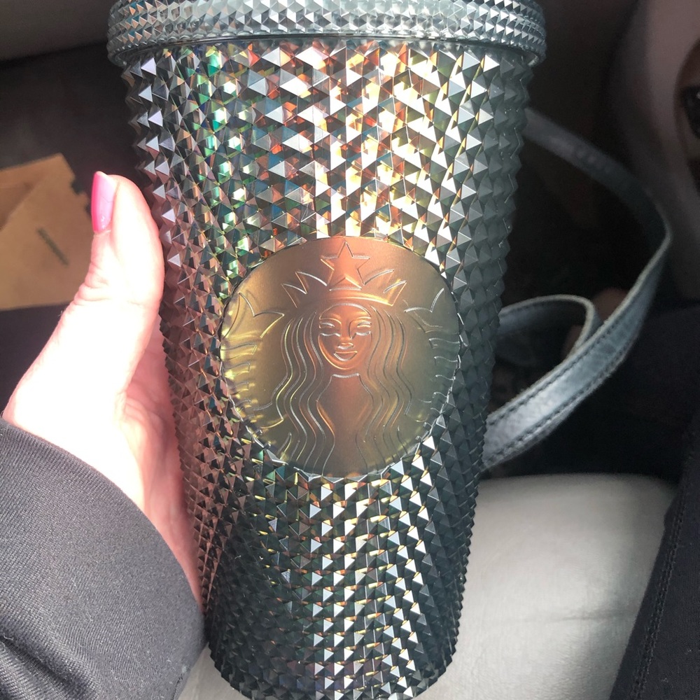 Starbucks grande black iridescent fall 2020 cup